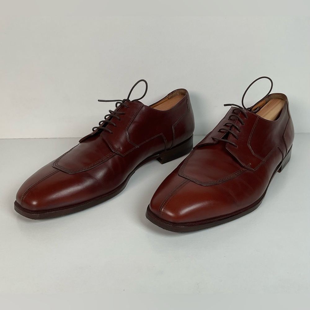 Santoni Classico | Split Toe Derby Shoes | Men’s 11.5 D